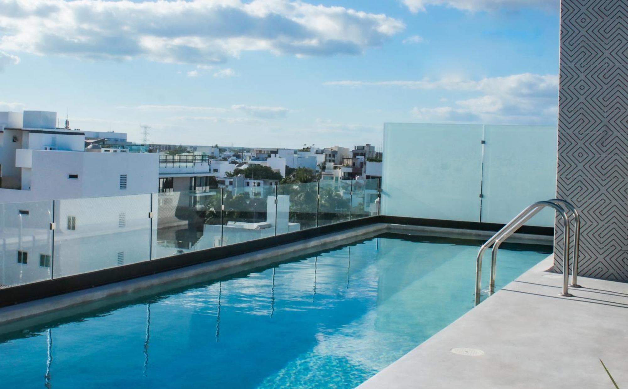 Big, Modern And Beautiful Beach Apartament 1Br Ocean View Playa del Carmen Eksteriør billede