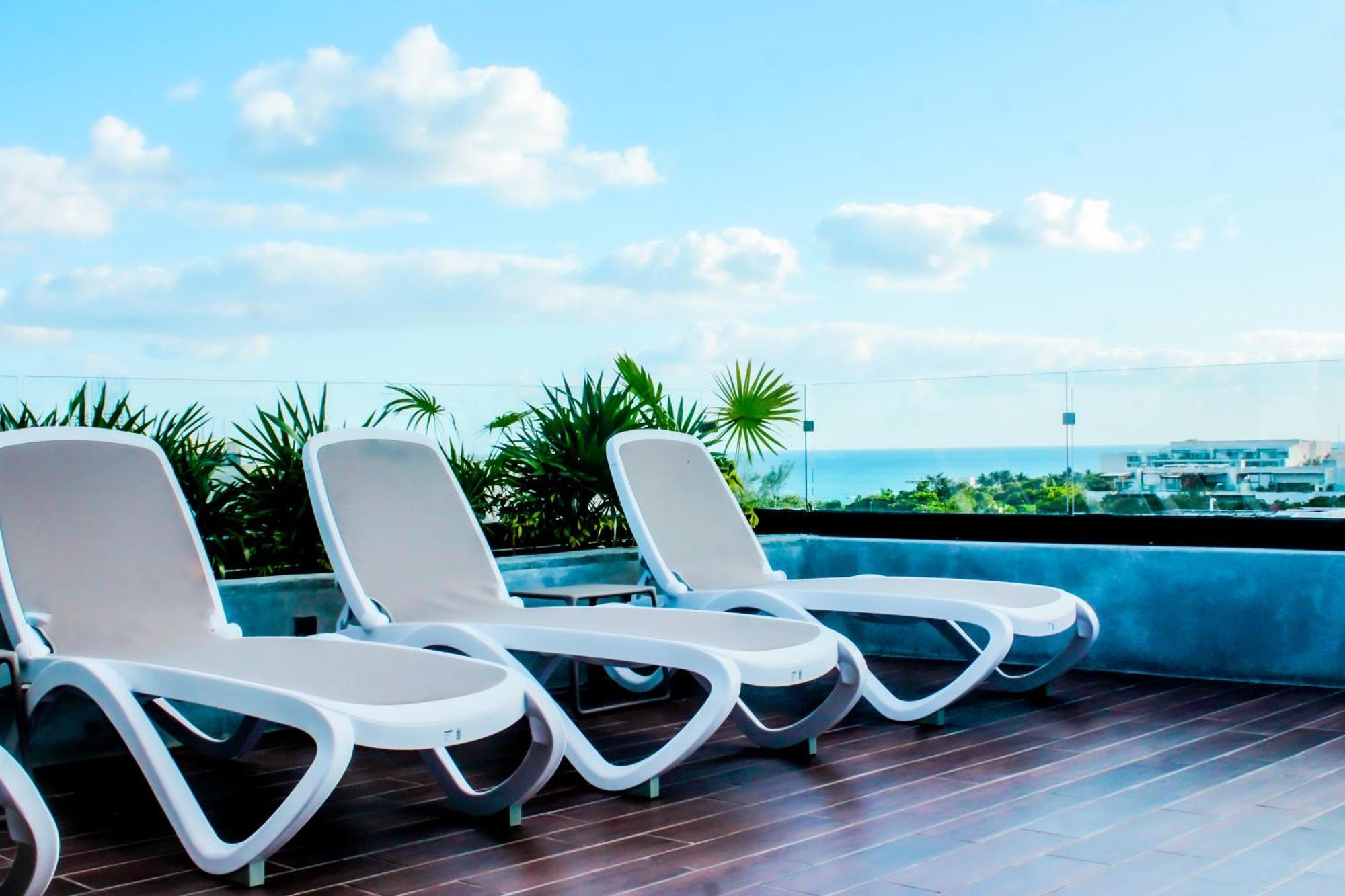 Big, Modern And Beautiful Beach Apartament 1Br Ocean View Playa del Carmen Eksteriør billede
