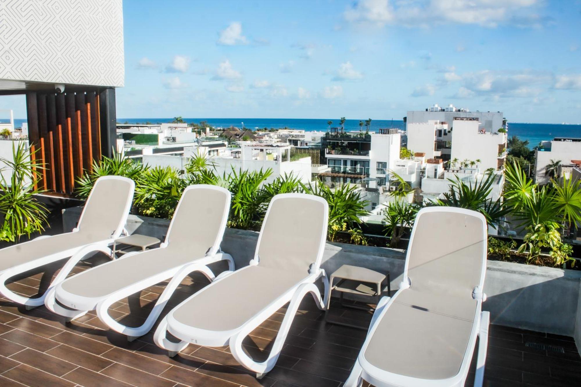 Big, Modern And Beautiful Beach Apartament 1Br Ocean View Playa del Carmen Eksteriør billede