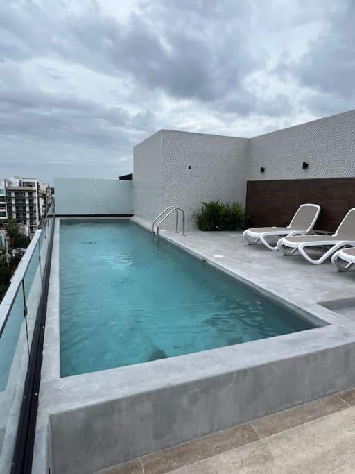 Big, Modern And Beautiful Beach Apartament 1Br Ocean View Playa del Carmen Eksteriør billede