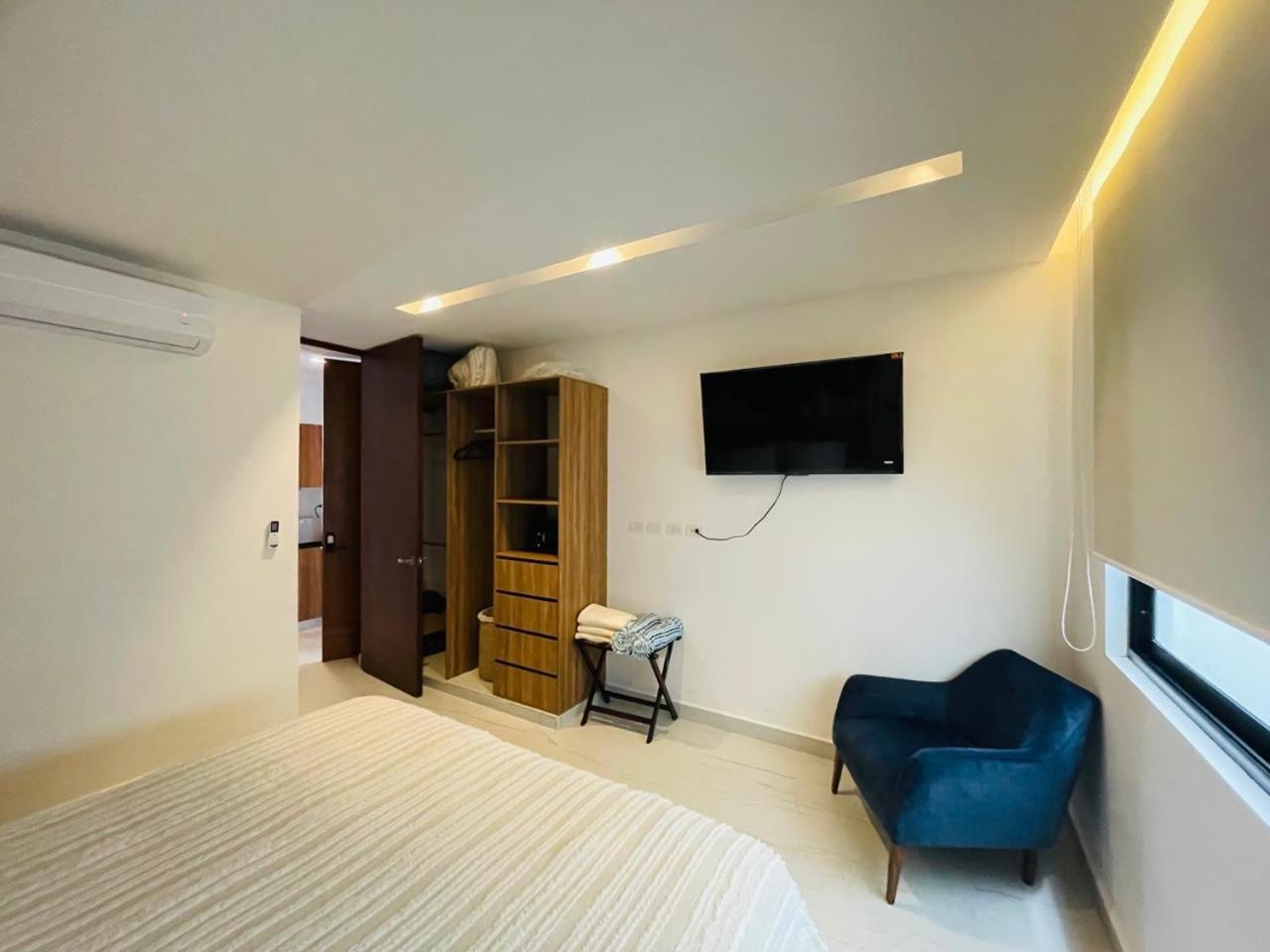 Big, Modern And Beautiful Beach Apartament 1Br Ocean View Playa del Carmen Eksteriør billede