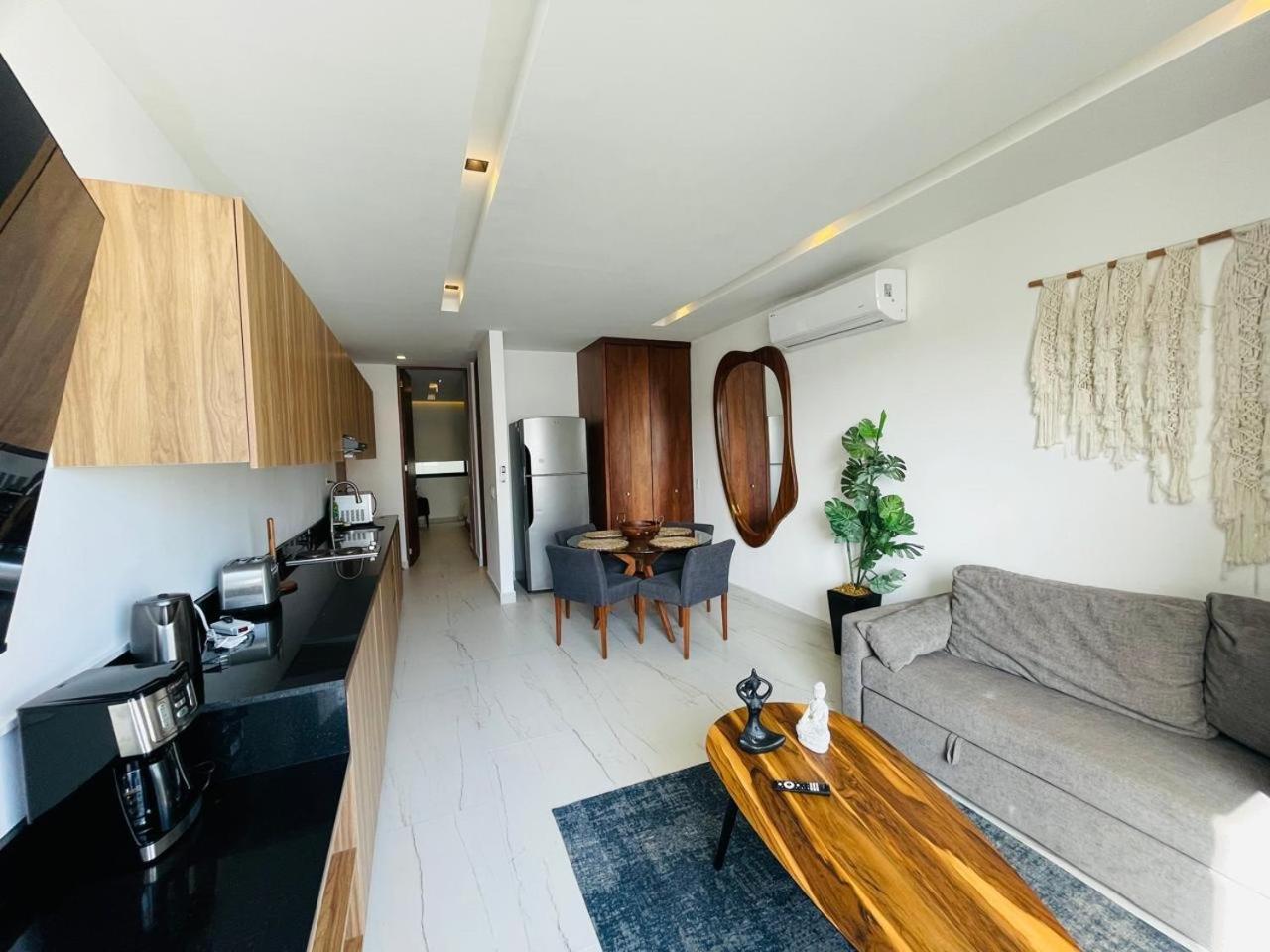 Big, Modern And Beautiful Beach Apartament 1Br Ocean View Playa del Carmen Eksteriør billede