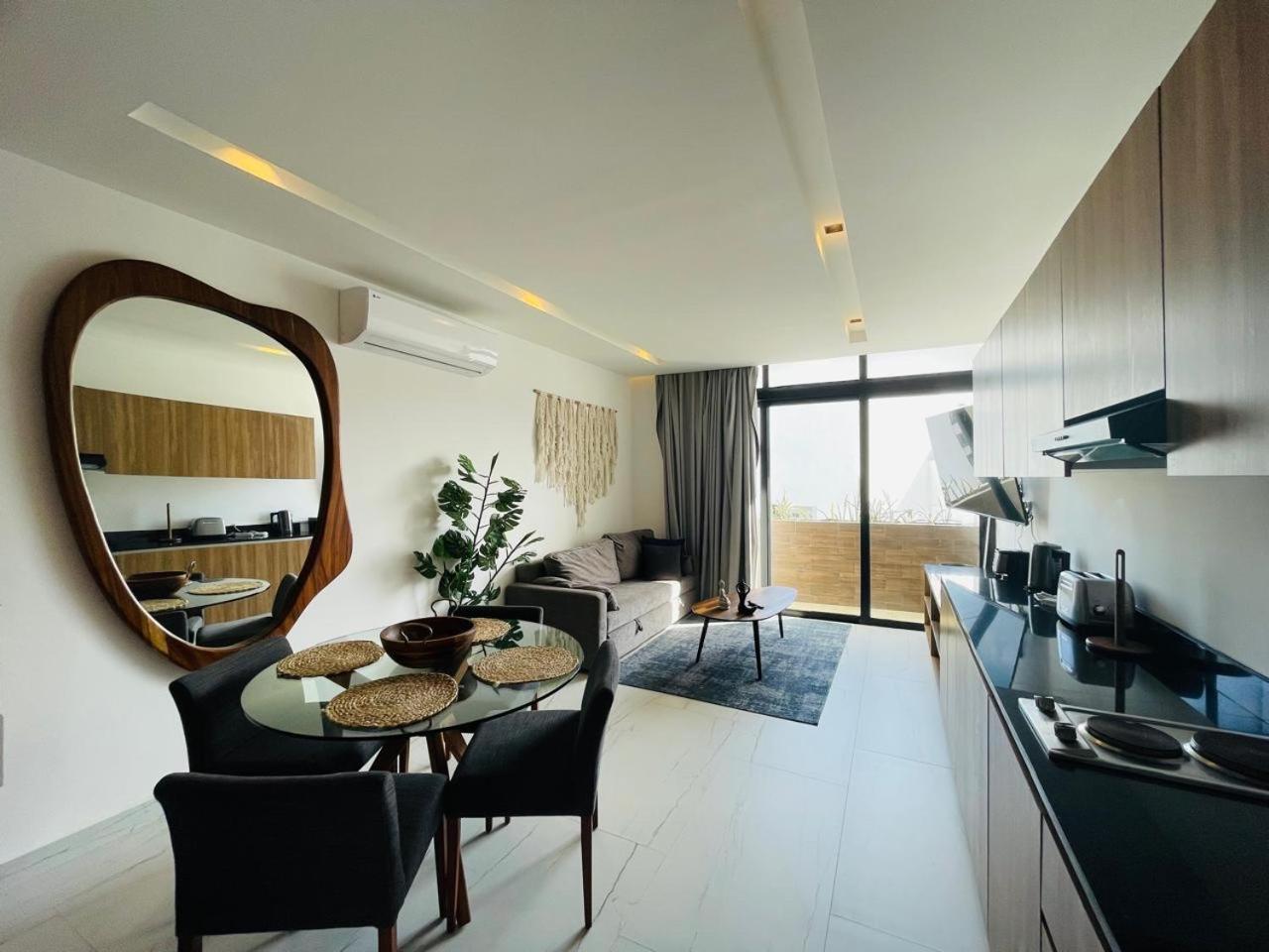 Big, Modern And Beautiful Beach Apartament 1Br Ocean View Playa del Carmen Eksteriør billede